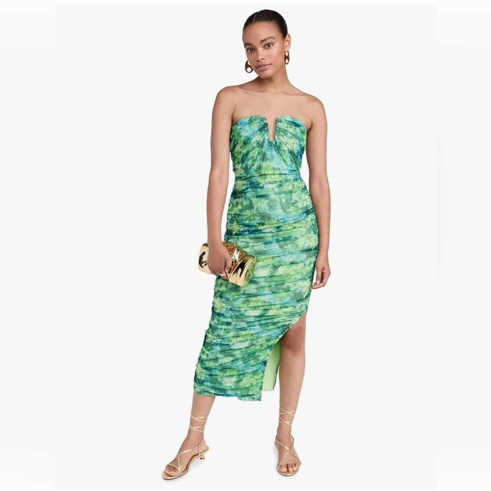 Elliatt Larkspur Dress in Vibrant Green